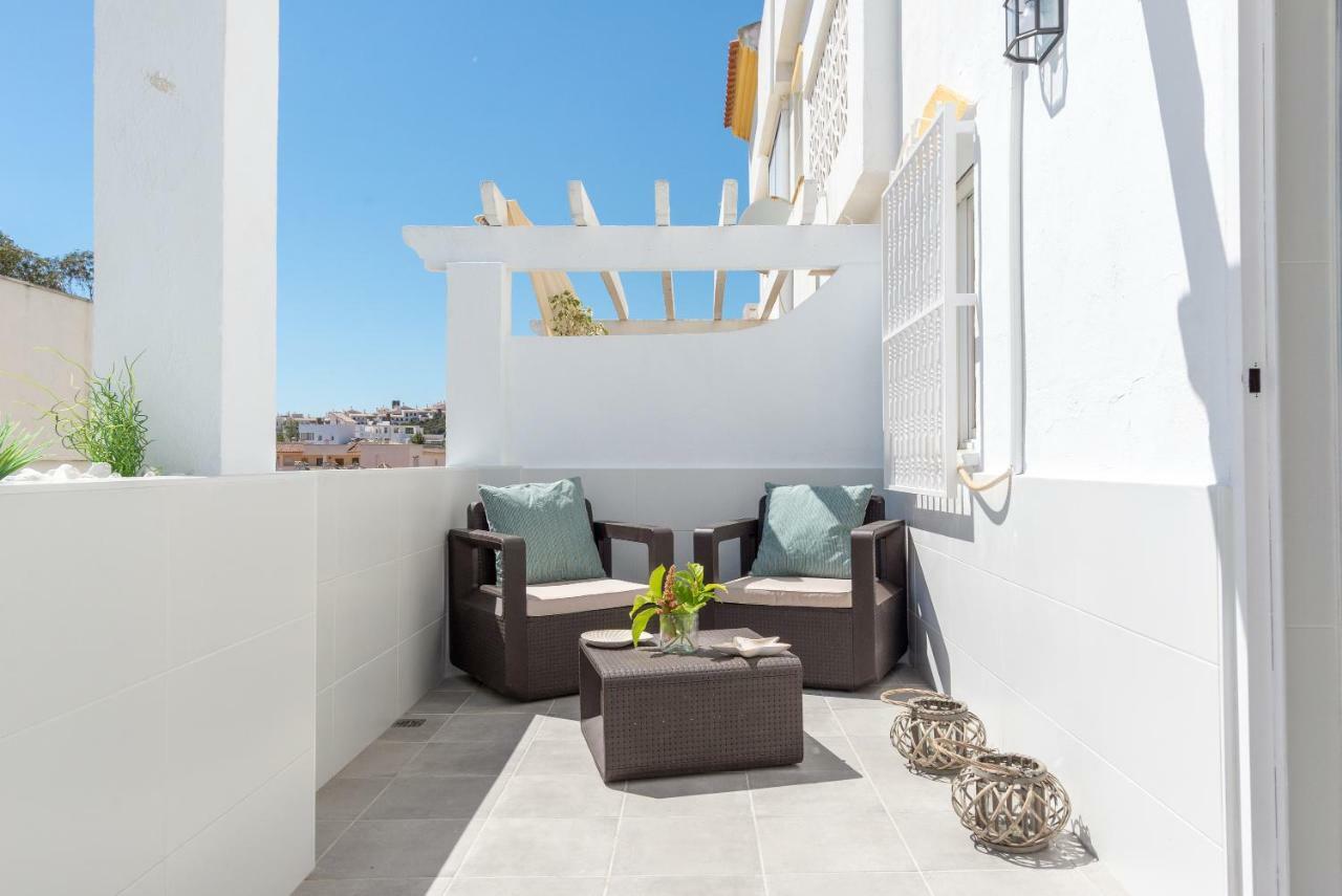 Benalmadena: adosado con piscina y jardin Villa Exterior foto