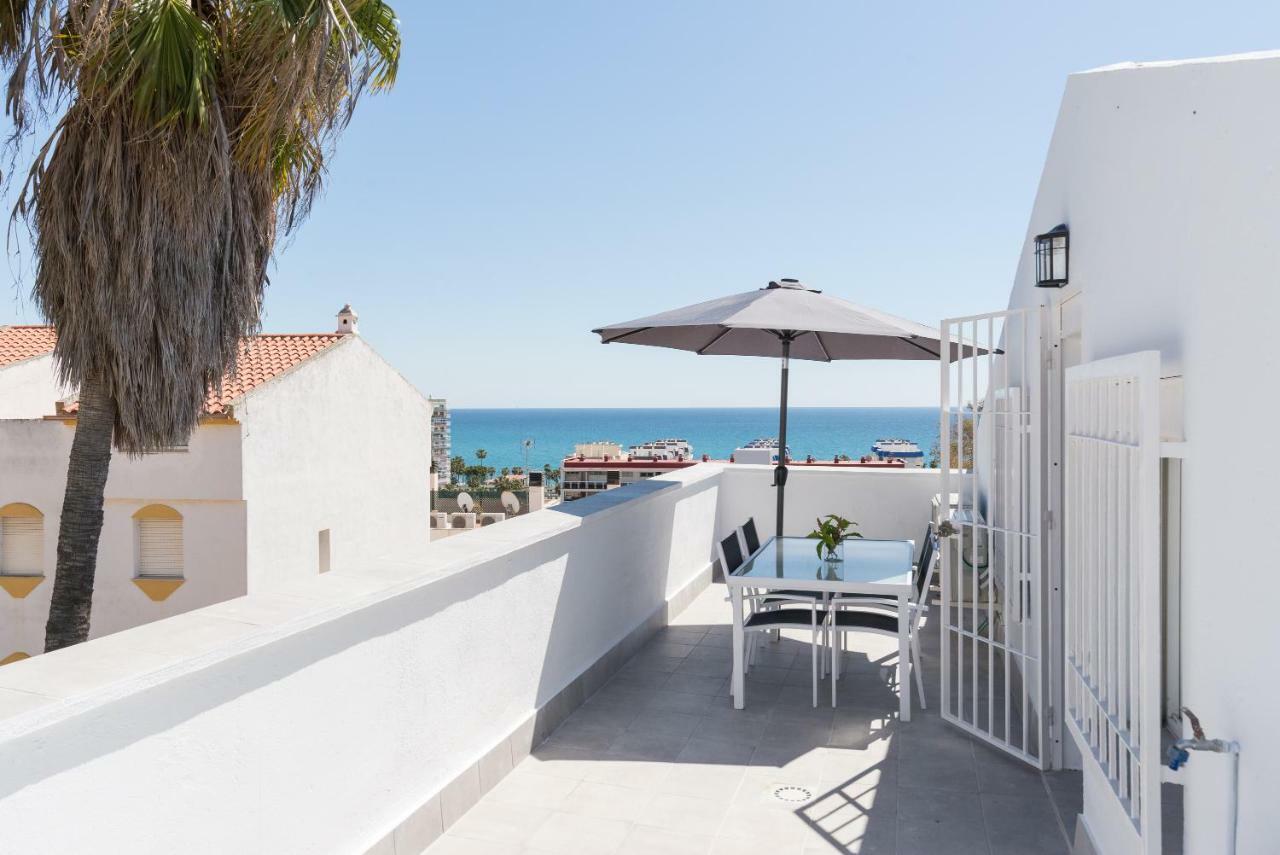 Benalmadena: adosado con piscina y jardin Villa Exterior foto