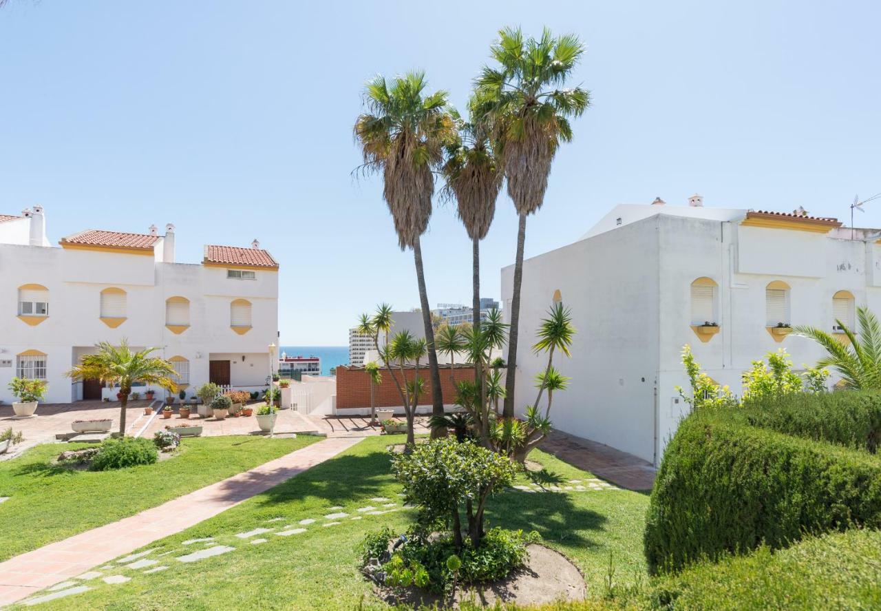 Benalmadena: adosado con piscina y jardin Villa Exterior foto